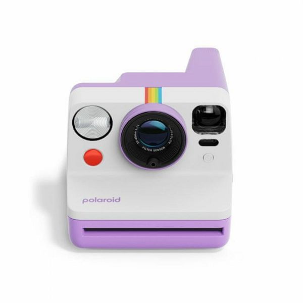 Polaroid Now3 Purple — side view