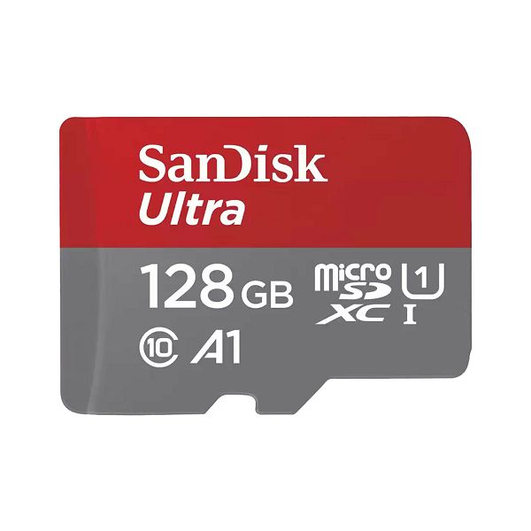 SanDisk Memorijska kartica SDSQUAB-128G-GN6MA Ultra microSDXC 128GB R140MB/s A1 Class 10 UHS-I + SD Adapter